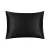 Saténový povlak na polštář 50x70 cm Axyz Satin Černý