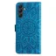 Knížkové pouzdro na Samung Galaxy A15 LTE Axyz Case Mandala modré