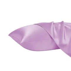 Saténový povlak na polštář 50x70 cm Axyz Satin Levandulový