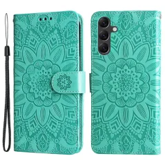 Knížkové pouzdro na Samung Galaxy A15 LTE Axyz Case Mandala mentolové