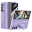 AxyzCase Charm kryt s tvrzeným sklem na Samsung Galaxy Z Fold6 5G světle fialový