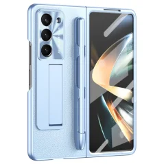 AxyzCase Charm kryt s tvrzeným sklem na Samsung Galaxy Z Fold6 5G světle modrý