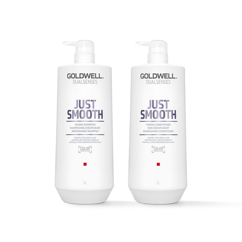 goldwell just smooth set sampon kondicioner 2000 ml