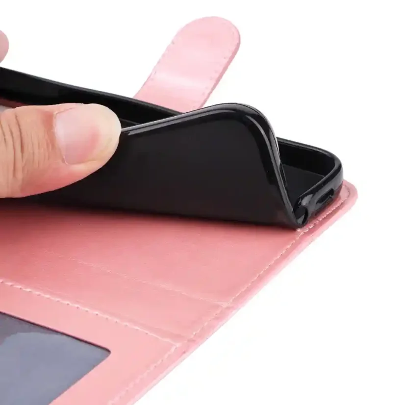 Knížkové pouzdro na Samung Galaxy A15 LTE Axyz Case Mandala růžové
