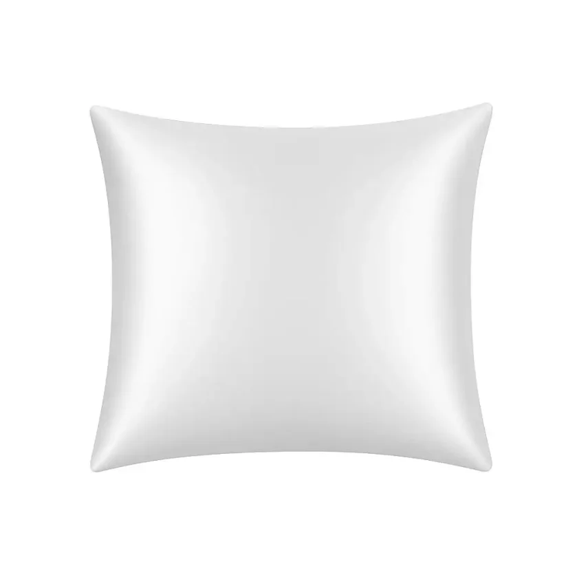 Saténový povlak na polštář 40x40 cm Axyz Satin Bílý