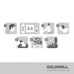 goldwell men reshade postup barveni