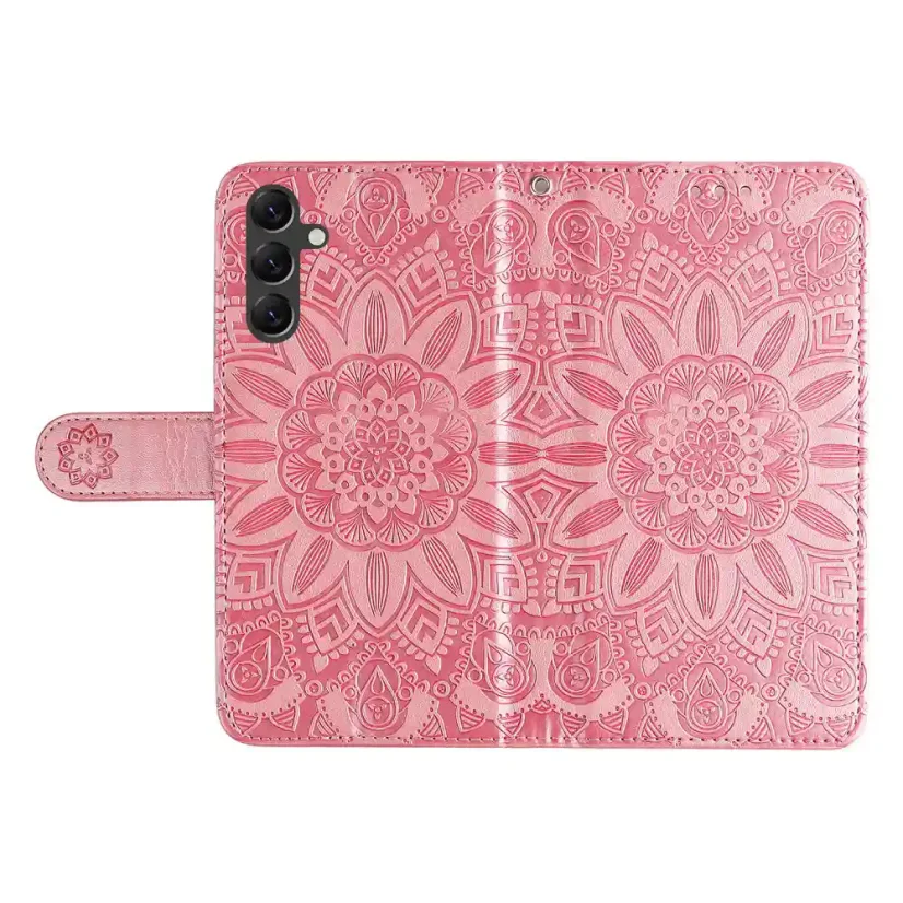 Knížkové pouzdro na Samung Galaxy A15 LTE Axyz Case Mandala růžové