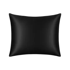 Saténový povlak na polštář 50x60 cm Axyz Satin Černý