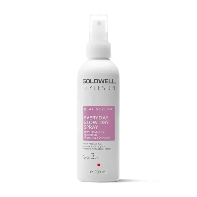 Goldwell StyleSign Heat Styling Everyday Blow-Dry spray na tepelnou ochranu pro každodenní použití 200 ml