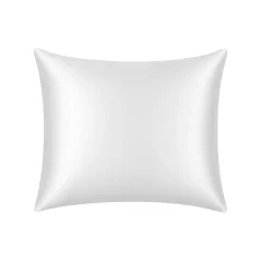 Saténový povlak na polštář 50x60 cm Axyz Satin Bílý