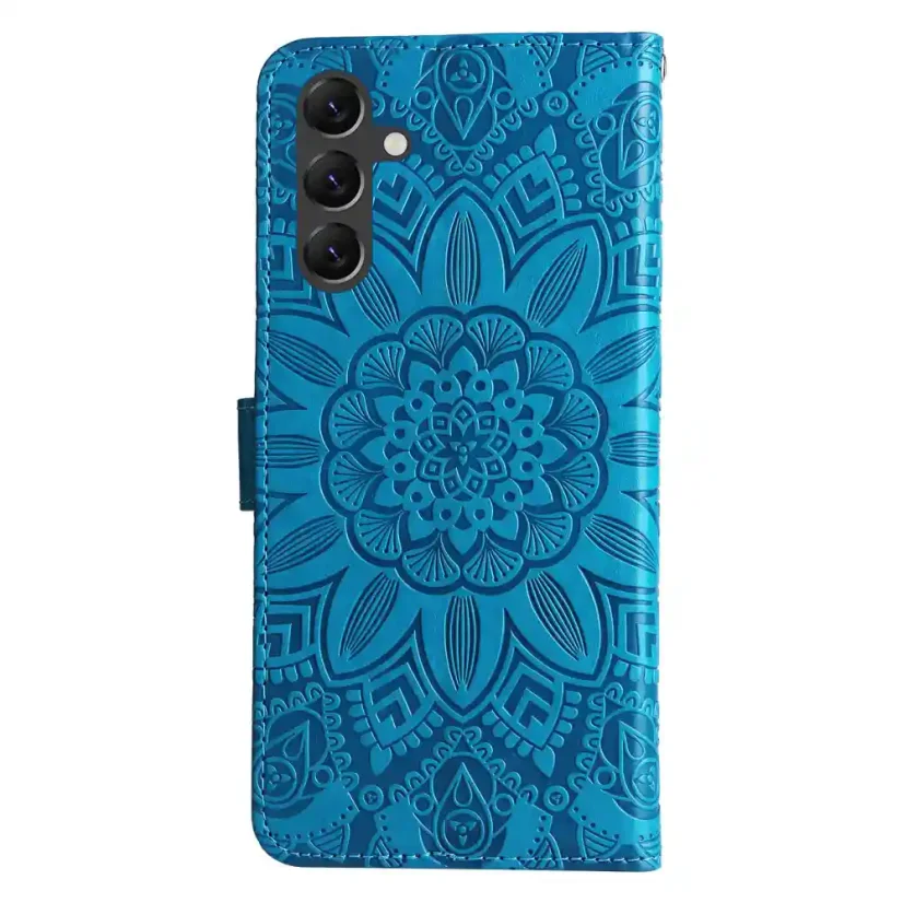 Knížkové pouzdro na Samung Galaxy A15 LTE Axyz Case Mandala modré