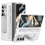 AxyzCase Charm kryt s tvrzeným sklem na Samsung Galaxy Z Fold6 5G stříbrný