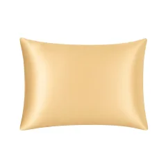 Saténový povlak na polštář 70x90 cm Axyz Satin Zlatý