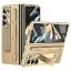 AxyzCase Charm kryt s tvrzeným sklem na Samsung Galaxy Z Fold6 5G zlatý