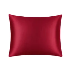 Saténový povlak na polštář 50x60 cm Axyz Satin Tmavě červený