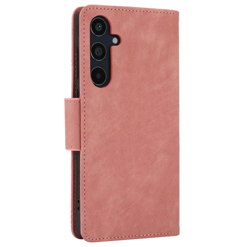 AxyzCase Flowers knížkové pouzdro na mobil Samsung Galaxy A15 LTE - růžové