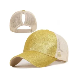 Dámská kšiltovka se síťkou Axyz Cap - zlatá