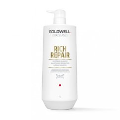 GOLDWELL Dualsenses Rich Repair regenerační maxi šampon pro poškozené vlasy 1000 ml GOLDWELL Dualsenses Rich Repair regenerační maxi šampon pro poškozené vlasy 1000 ml