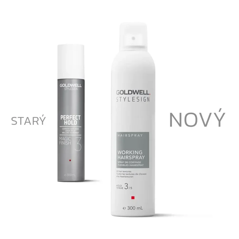 Goldwell Stylesign Working Hairspray lak na vlasy pro zpevnění a vysoký lesk 300 ml