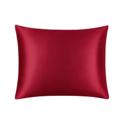 Saténový povlak na polštář 50x60 cm Axyz Satin Tmavě červený