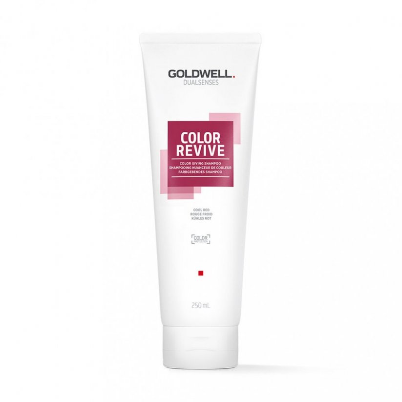 goldwell sampon color revive cool red