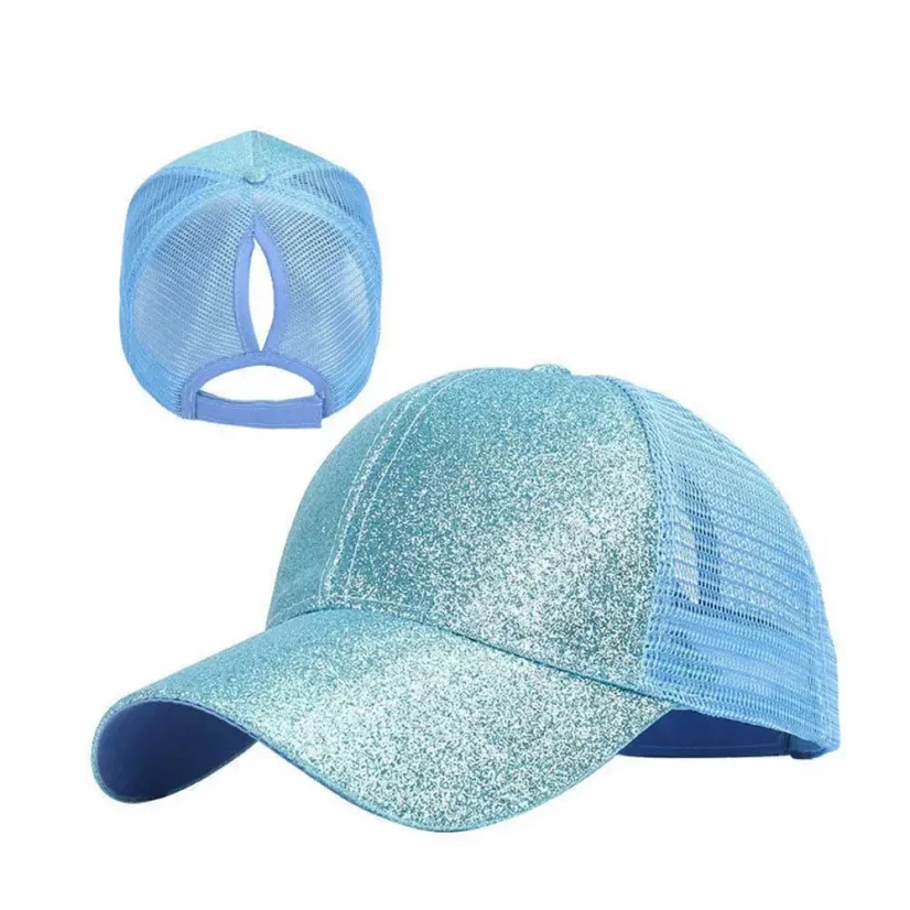 Dámská kšiltovka se síťkou Axyz Cap - světle modrá
