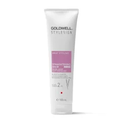 Goldwell StyleSign Heat Styling Straightening Balm Balzám na vyrovnávání vlasů s tepelnou ochranou 100 ml
