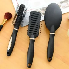 HairComb antistatický kulatý kartáč na vlasy - Roll champagne