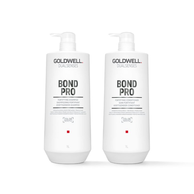 goldwell bond pro set sampon kondicioner 2000 ml