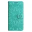 Knížkové pouzdro na Samung Galaxy A15 LTE Axyz Case Mandala mentolové