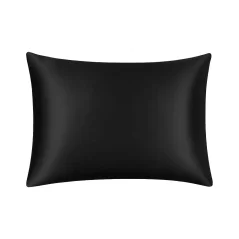 Saténový povlak na polštář 50x70 cm Axyz Satin Černý