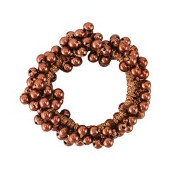 perlova gumicka do vlasu pearltop hneda
