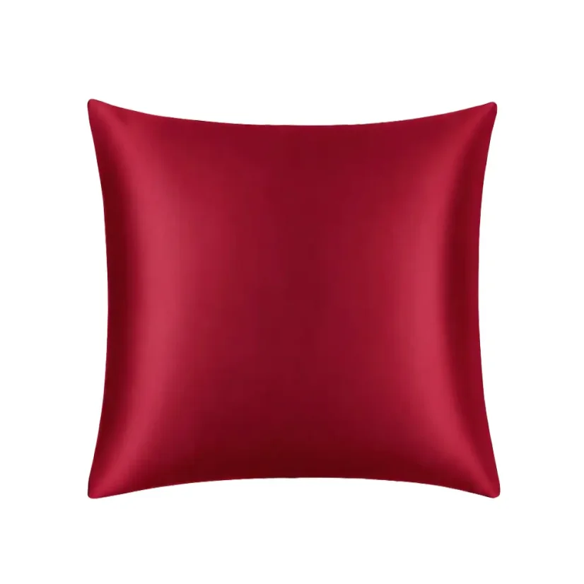 Saténový povlak na polštář 40x40 cm Axyz Satin Tmavě červený