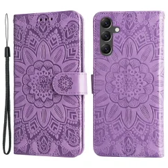 Knížkové pouzdro na Samung Galaxy A15 LTE Axyz Case Mandala levandulové