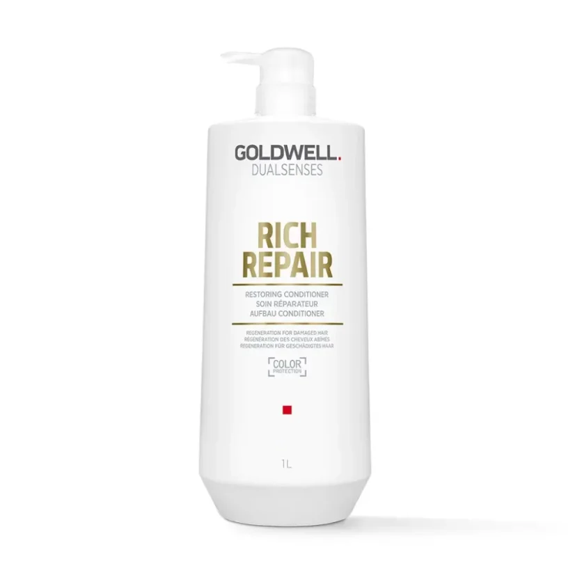 Goldwell Dualsenses Rich Repair regenerační šampon a kondicionér pro poškozené vlasy 2000 ml