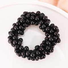perlova gumicka do vlasu pearltop cerna 1