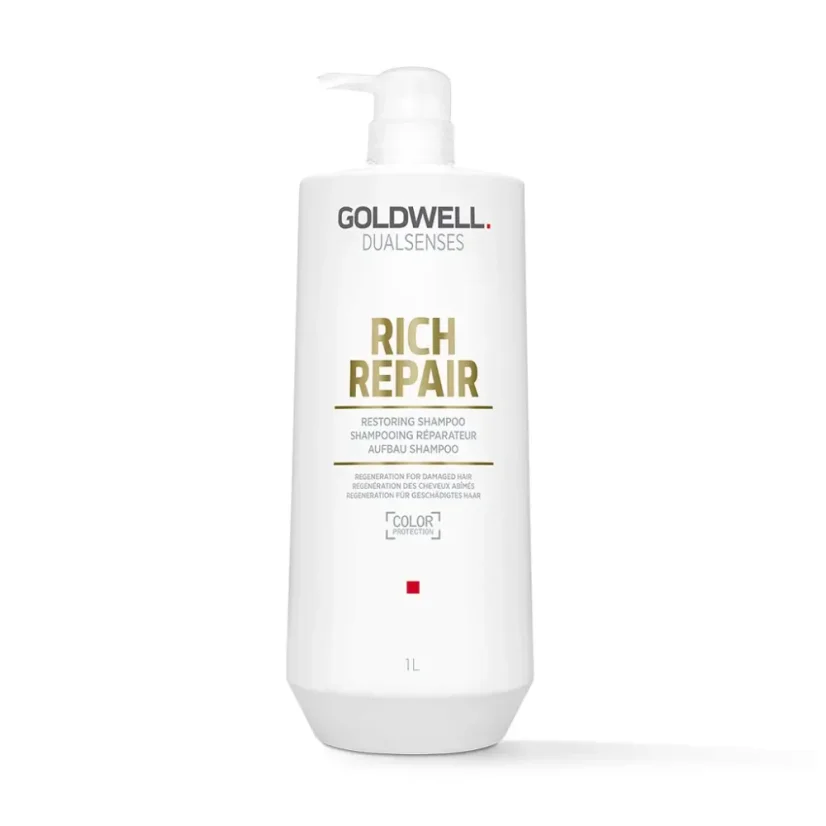 Goldwell Dualsenses Rich Repair regenerační šampon a kondicionér pro poškozené vlasy 2000 ml