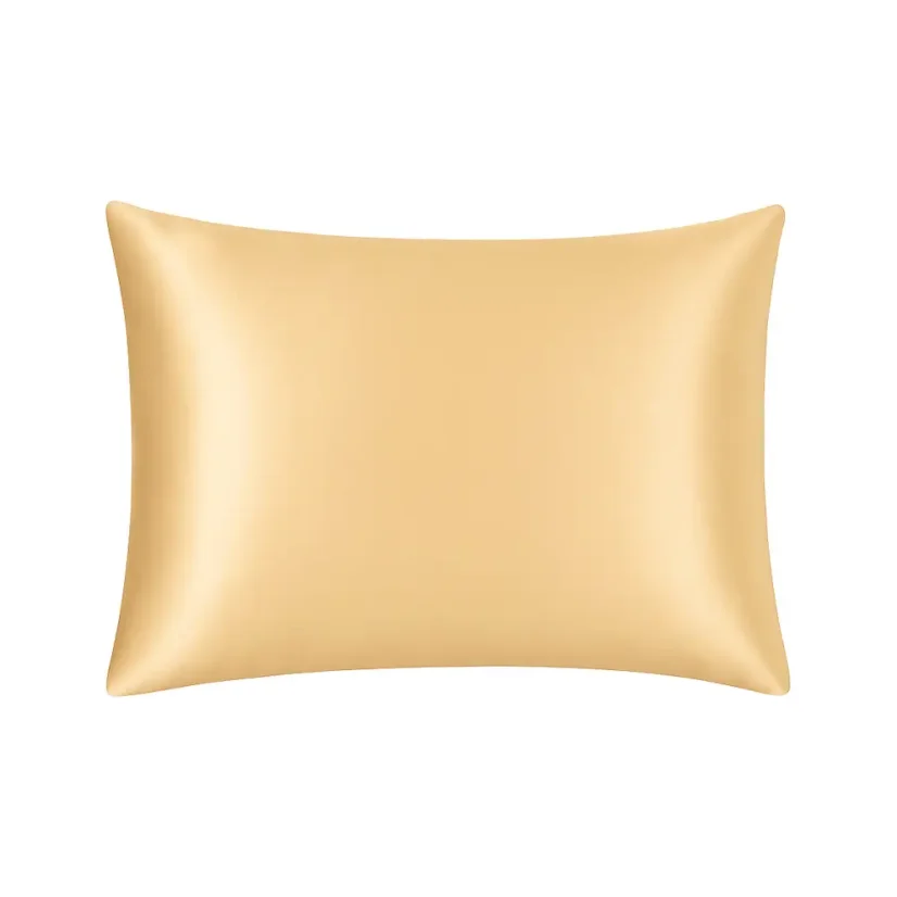 Saténový povlak na polštář 70x90 cm Axyz Satin Zlatý