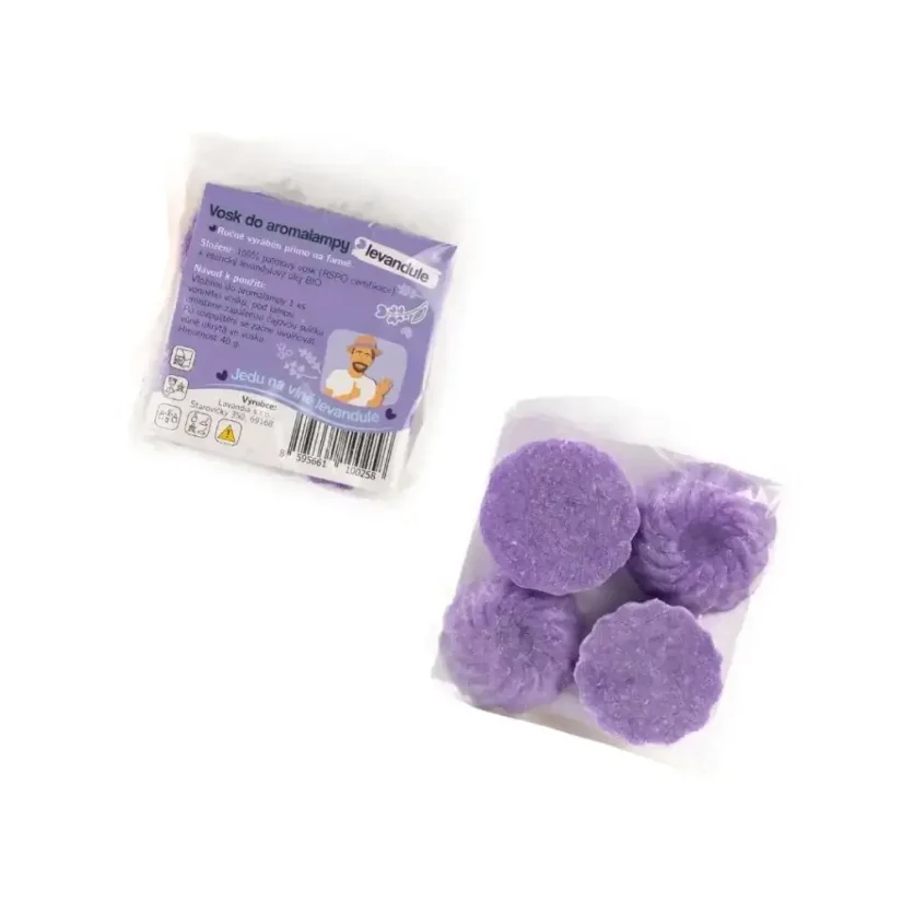 Vonný vosk do aromalampy Lavandia - BIO Levandule