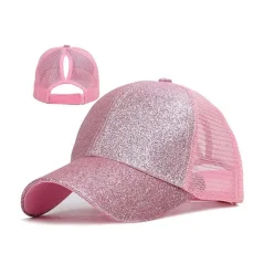 Dámská kšiltovka se síťkou Axyz Cap - světle růžová