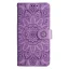 Knížkové pouzdro na Samung Galaxy A15 LTE Axyz Case Mandala levandulové