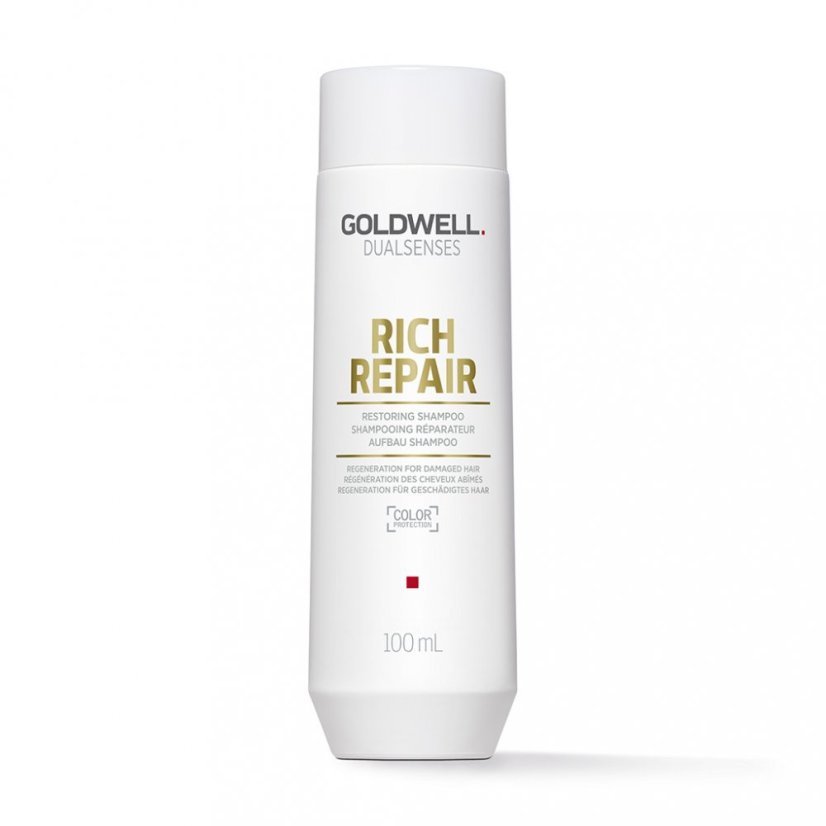 GOLDWELL Dualsenses Rich Repair regenerační cestovní šampon pro poškozené vlasy 100 ml