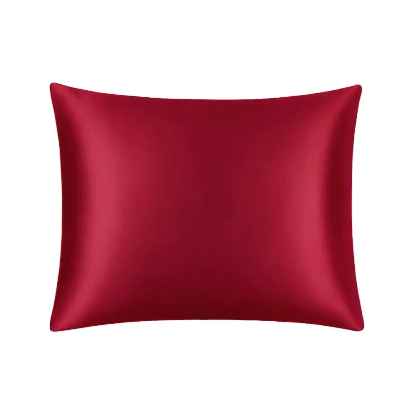Saténový povlak na polštář 50x60 cm Axyz Satin Tmavě červený