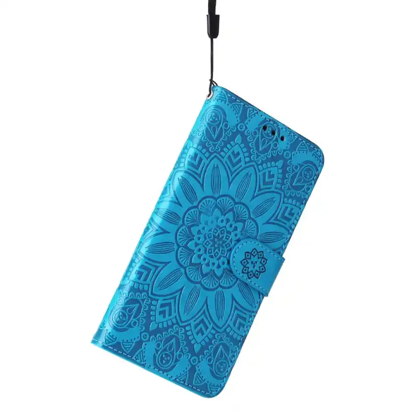 Knížkové pouzdro na Samung Galaxy A15 LTE Axyz Case Mandala modré