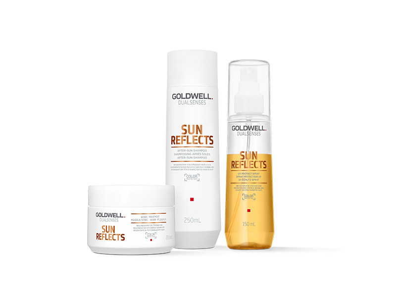 goldwell sun reflects