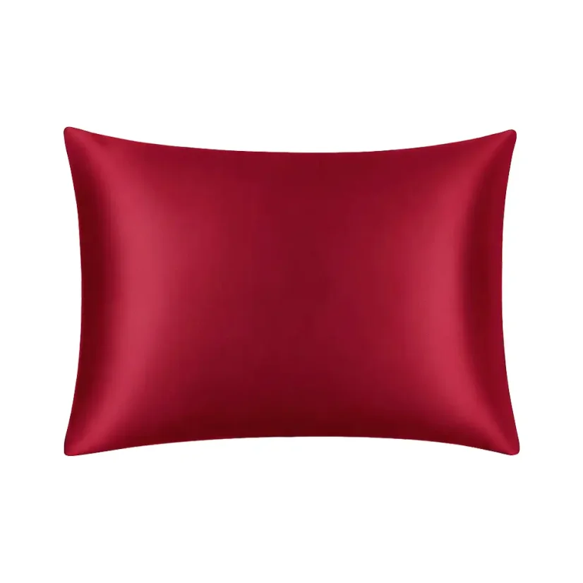 Saténový povlak na polštář 50x70 cm Axyz Satin Tmavě červený