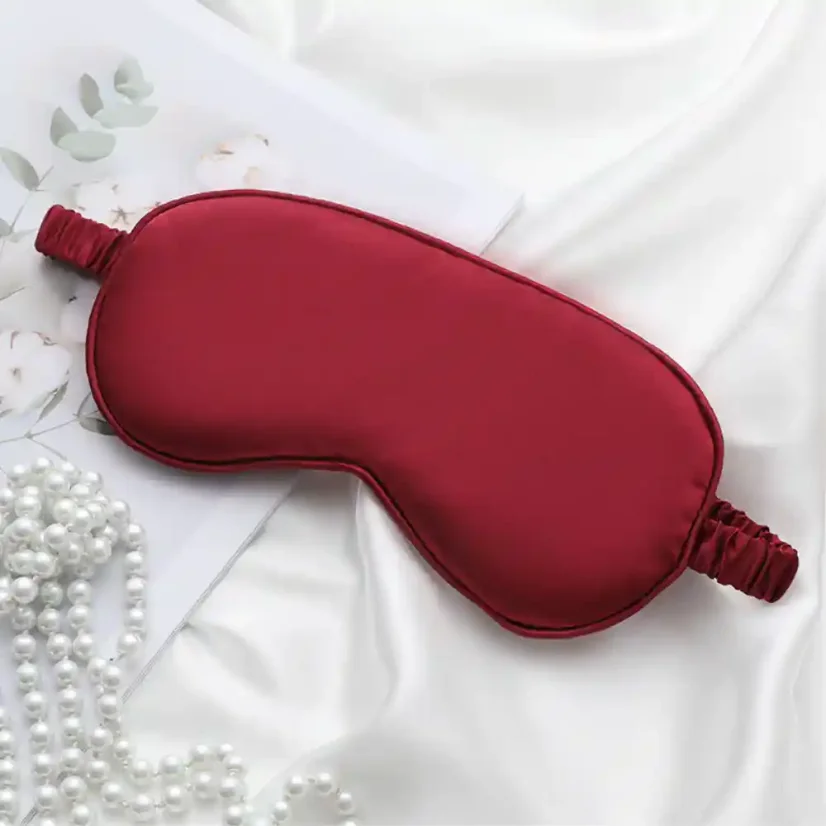 SoftSleep maska na spaní - vínová