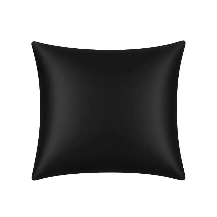 Saténový povlak na polštář 40x40 cm Axyz Satin Černý