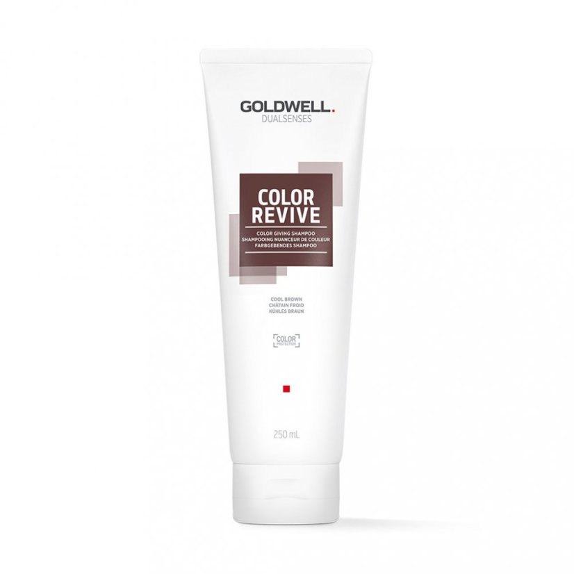 goldwell sampon color revive cool brown